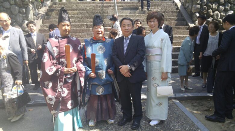 石平氏の妻と勘違いされた写真